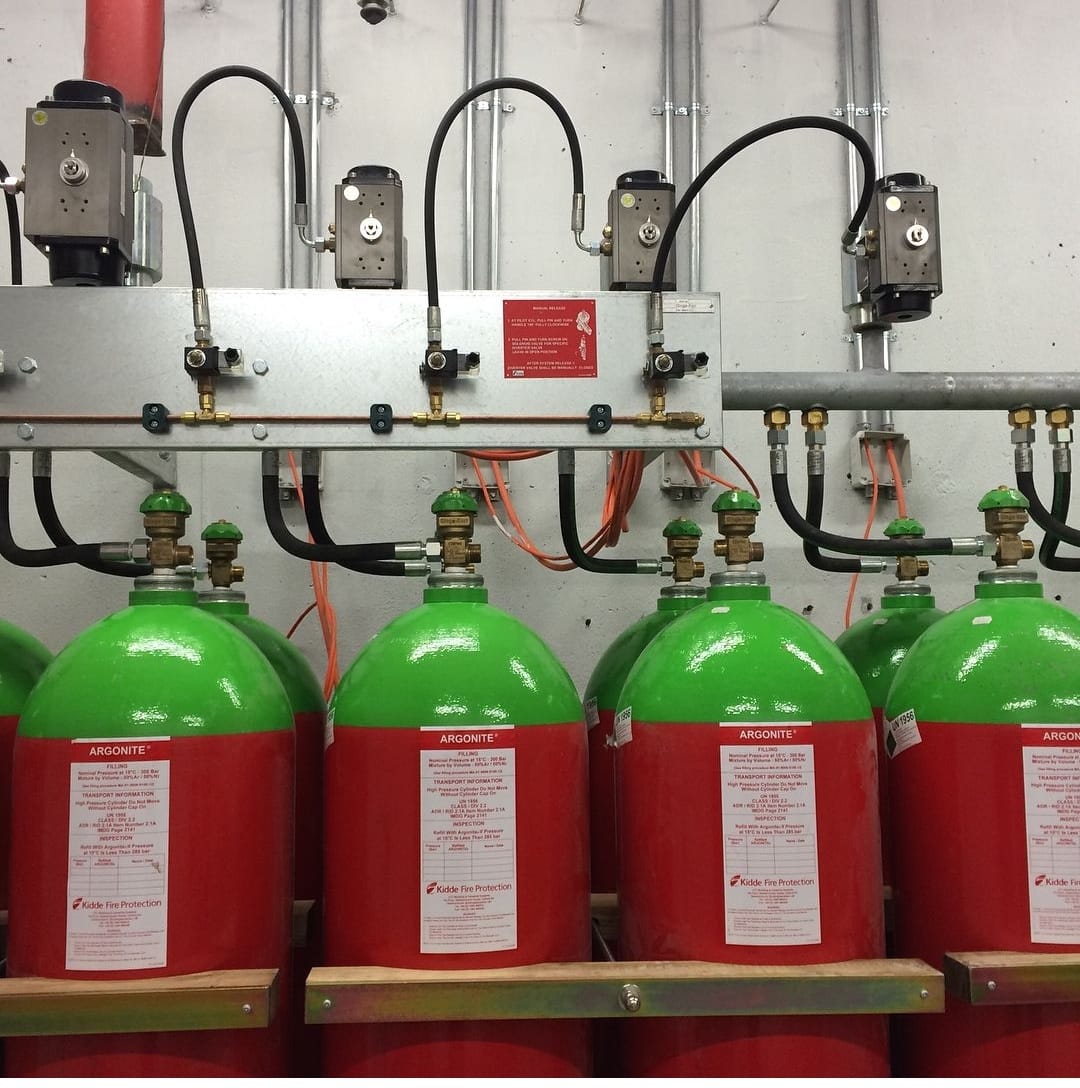 Otomatik Gazlı Söndürme Sistemleri